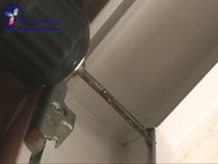 Замена спаяного в углах уплотнителя длинный ролик - Обзор технологий производства окон ПВХ