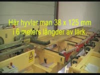 Линия для производства строганной доски