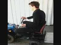 Самодельный мотоблок