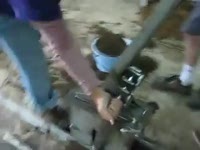 Изготовление шлакоблоков на станке
