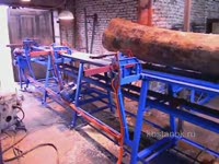 Бревнотаска и односторонний сбрасыватель