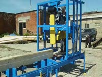 Мобильная бензиновая дисковая пилорама "Север 550 АВТ-М"