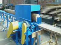 Дисковый брусующий станок "Вепрь 700". Июль 2011.