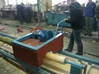 "КБМ-200" Станок для оцилиндровки тонкомера, 2009 год. (1)