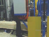 Угловая пилорама "Север 550", пиление бруса 180х210