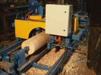 "КБМ-200" Станок для оцилиндровки тонкомера (руч. подача).