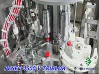 Линия розлива молока Peset 4500 v triblok + групповая упаковка