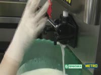 Очистка фризера SSI 141 от Koreco