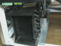 Очистка конденсатора. Витрина LSC 408 от Koreco