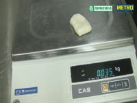 Деление теста на 36 частей. Тестоделитель OMJ 36