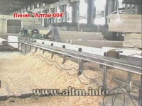 Линия профилирования бруса Алтай-004СП