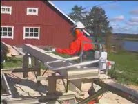 Мобильных пилорама Logosol M7 с цепной пилы, электрические пилы или ленточная пила. logosol, мобильный, или, elektrokett