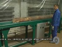 Круглопильный брусующий станок МБР