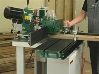 Vertikalfräs Logosol MF30-Spigot фрезерования на след