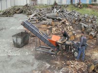 Дровокол с выгрузкой