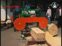Пилорама Алтай - 700 А с бензиновым ДВС 13 л.с.