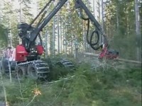 Харвестер Valmet 901.1 с SP Maskiner 451LF