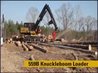 Knuckleboom погрузчик Caterpillar 559B