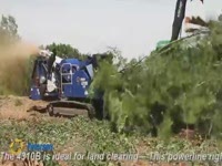 Петерсон трек установлен барабан измельчителя 4310B