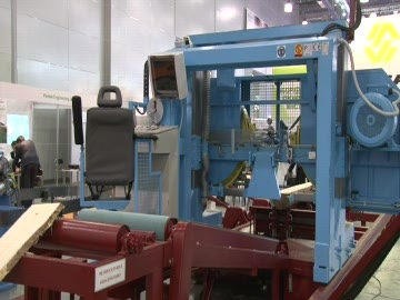 Тяжелая ленточная пилорама Wravor