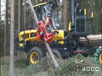 Заготовка Nisula 400 C головы на форвардер Ponsse Combi