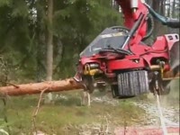 Комбайн Caterpillar 550 с SP Maskiner 551 LF