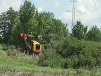 Мульчер Tigercat M718E - растительность управления