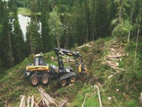 Новый харвестер PONSSE Bear 8w