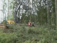 Харвестер Volvo с журнала Макс 7000XT