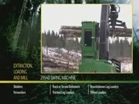 Вход погрузчик Джон Дир 2954D Свинг машина