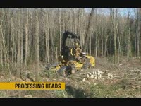 Комбайн и пересылки CAT - Cut длина машины