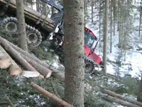 Форвардер Valmet 840.3 с Olofsfors