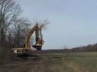 Вырубка дерева Timberwolf голову наклонить - гидравлические экскаваторы