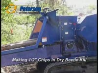 Петерсон 4310 трек установлен барабан измельчителя