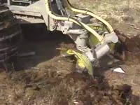 Покровосдиратель Bracke леса T21.a - диск траншеекопатель