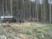 работа в севере Шотландии PONSSE Ergo