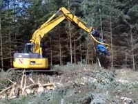 Komatsu PC138 US Harvadig с головой Keto 100LD