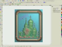 JDPaint создание рельефной надписи по вектору