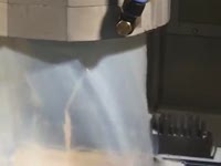 Фрезерный станок с водяной завесой