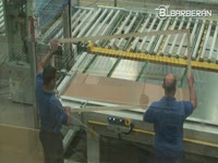 BARBERAN полуавтоматическая Сота дверь индексации