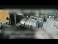 Станок для производства спиральных обечаек из сетки