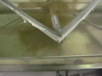 Ленточный смеситель с шнековой выгрузкой 600л