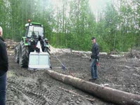 ALP 75 дистанционное управление. Трелевочные лебедки