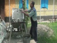 Самодельный вибростол для тротуарной плитки