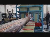 Брусующий станок Авангард ЛП-80-2Б адаптированный для распиловки короткороткомерной древесины