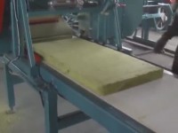 Ленточнопильный станок для послойной резки минераловатных плит