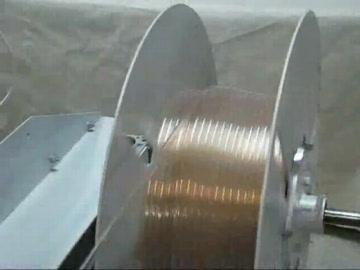 Демонстрация работы станков для рядовой намотки