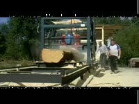 Пилорама дисковая Ц2УБС-2. Череповец 2010. 1-й раз операт