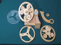Wood Gear Planetary Drive