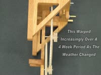 Comparison Of Completed Clock Wheels - Plywood & Segmented Wood